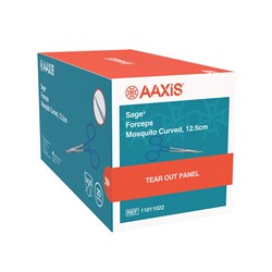 Forceps Mosquito - Curved - Sterile - 12.5cm - Pack of 20