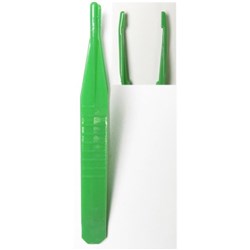 SAGE FORCEPS PLASTIC 11CM STERILE BOX 400