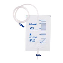 Urine Drainage Bag - Closed System - Sterile - 2L - Pack of 50