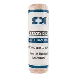 Healband Crepe Bandage - Heavy - 15cm - Pack of 12