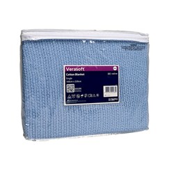 Verasoft Cellular Cotton Blanket - Blue - Single