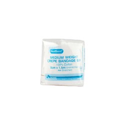Crepe Bandage - Medium - 5cm - Pack of 12