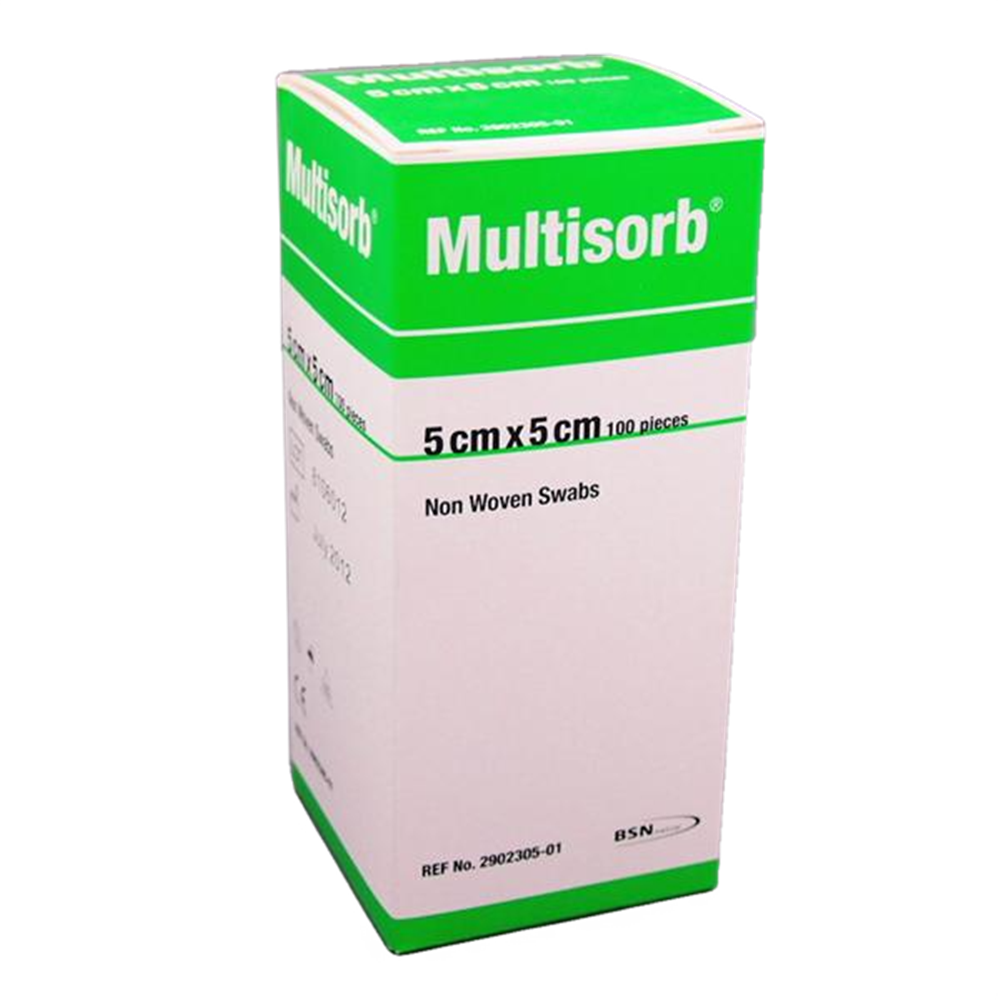 MU-71779-02 - NS NON-WOVEN SWABS 5CM CTN MULTISORB 8400/CTN - Regional ...