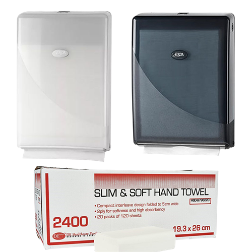 slim and soft towels Compatible Dispensers 