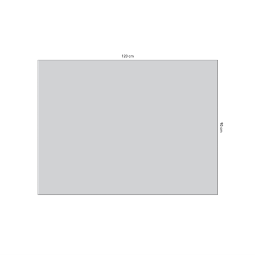 MU-22203A Multigate Clear PE Drape Sheet - 120x90cm