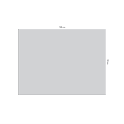 MU-22203A Multigate Clear PE Drape Sheet - 120x90cm