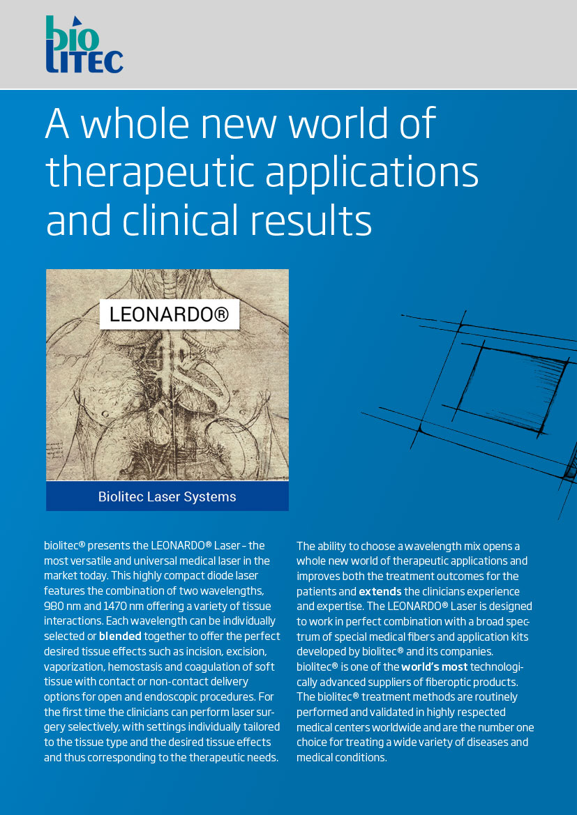A whole new world of therapeutic applications and clinical results
